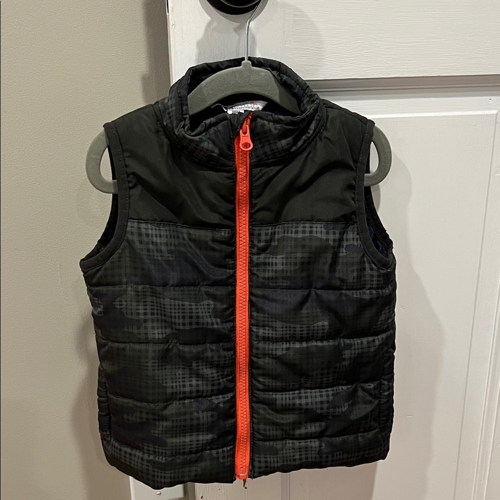 Kids Headquarters Black and Orange Vest